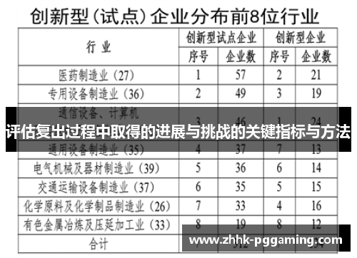 评估复出过程中取得的进展与挑战的关键指标与方法